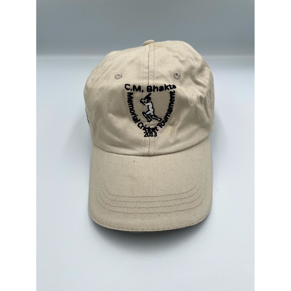 Cap America C.M. Bhakta Memorial Cricket Tournament 2013 Cap Mens Tan Strapback